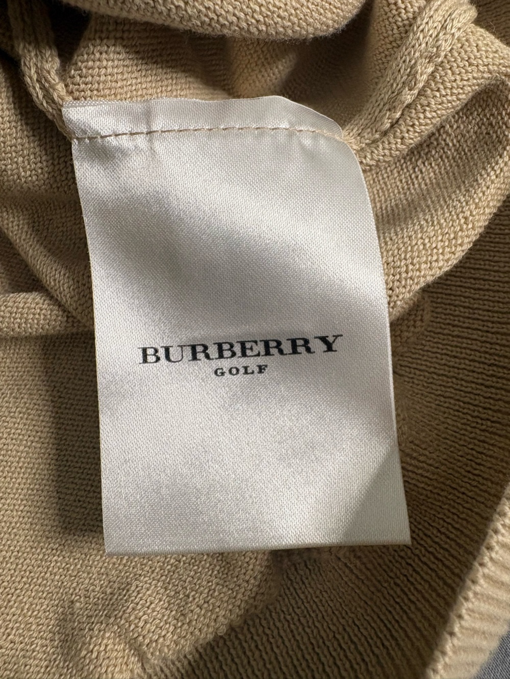 Burberry Golf V-Neck Argyle Sweater Vest - Picture 6 of 10
